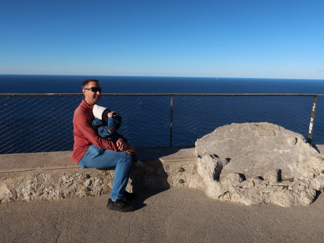 Ich und Nils am Mirador es Colomer (28. Nov.)