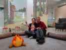 Nils, Sabine und ich in der Sonderausstellung 'Gr&uuml;ffelo & Co'