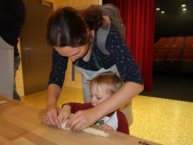 Sabine und Nils in der Goldenen Backstube