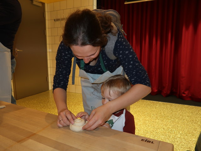 Sabine und Nils in der Goldenen Backstube