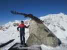 Ich am Masnerkopf, 2.828 m (13. Dez.)