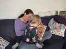 Sabine und Nils in unserer Wohnung (26. Dez.)