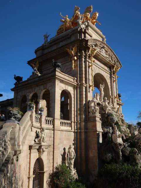 Cascada del Parc de la Ciutadella (7. Jän.)