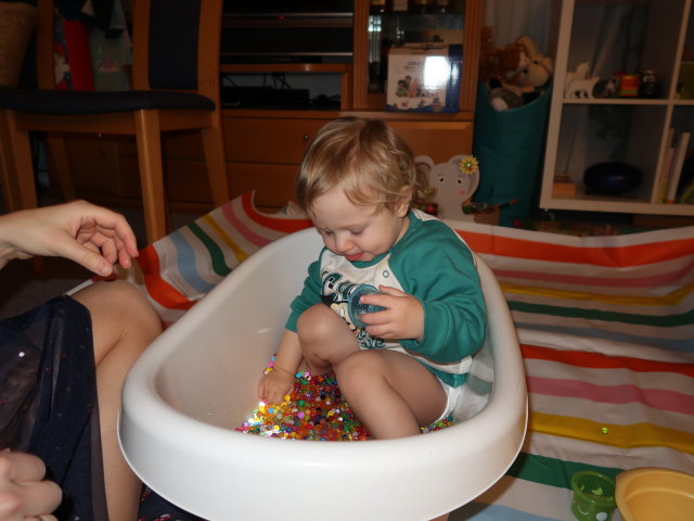 Nils in unserer Wohnung