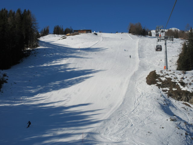 Piste 'Waldalm - Kreuzboden' von der Waldalmbahn aus