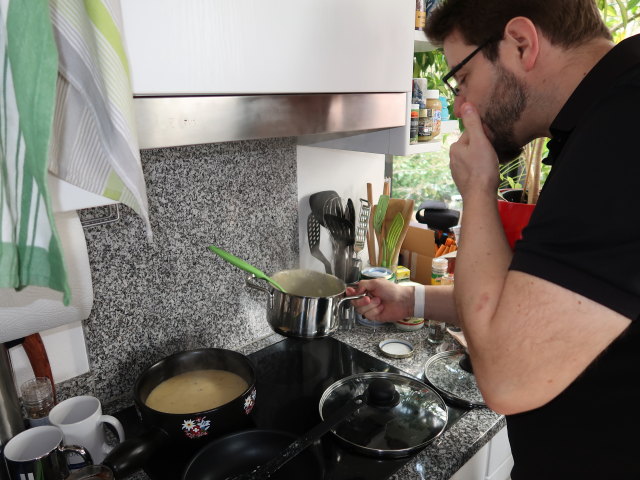 Markus in Markus Wohnung (10. Feb.)