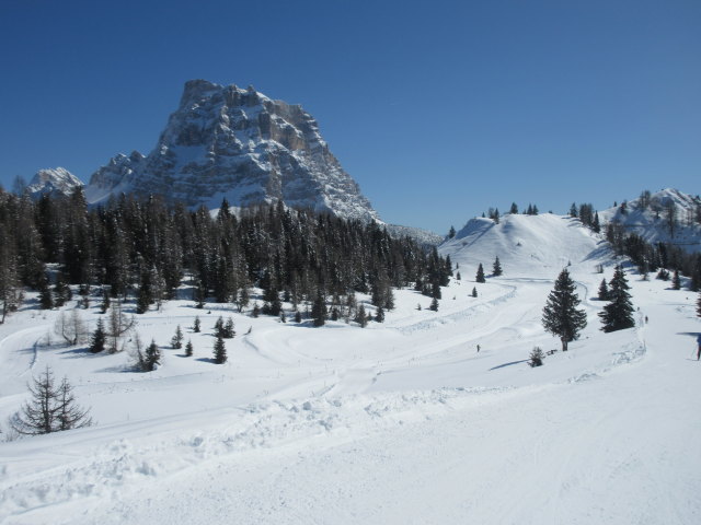 Monte Pelmo von der Piste Pian dei Sec aus (18. März)