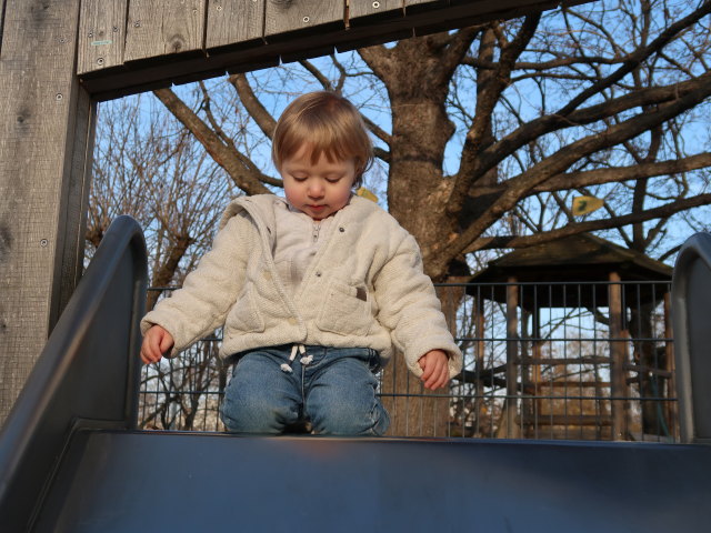 Nils am Spielplatz Lorettowiese