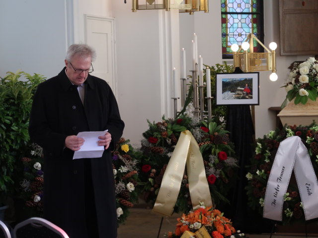 Georg in der Halle 1 am Stammersdorfer Zentralfriedhof