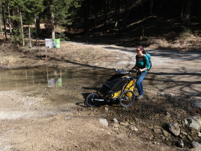 Sabine am R&ouml;merweg im Fadengraben
