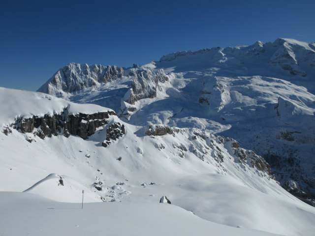 Marmolada von der Forcella Europa aus (18. M&auml;rz)