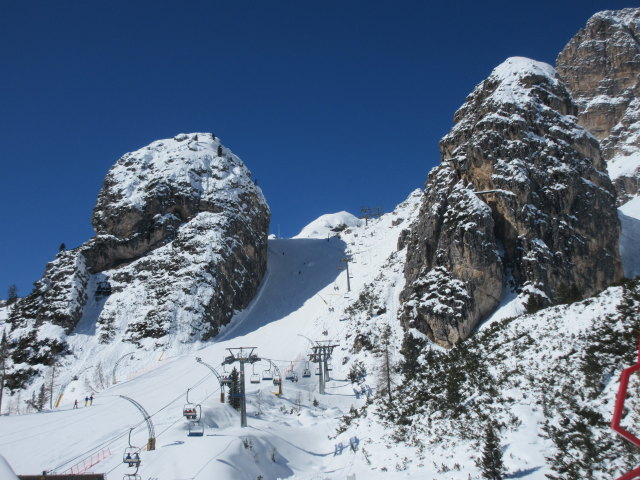 Sesselbahn Duca D'Aosta/Pomedes (19. M&auml;rz)