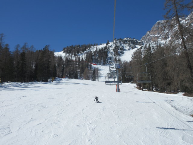 Sesselbahn Pi&egrave; Tofana - Duca d'Aosta (19. M&auml;rz)