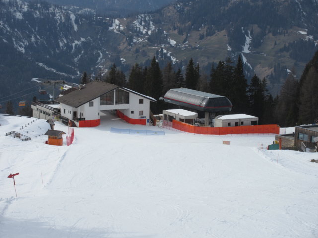 Mittelstation La Crusc, 1.845 m (21. M&auml;rz)