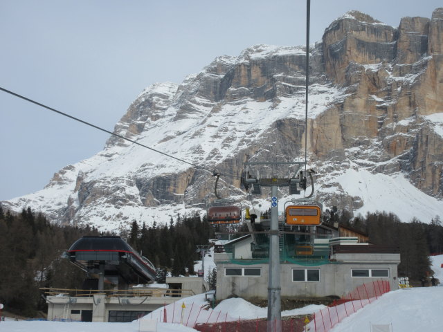 Mittelstation La Crusc, 1.845 m (21. M&auml;rz)