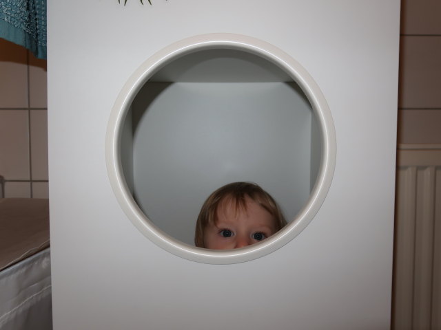 Nils in unserer Wohnung