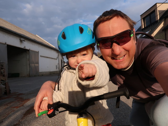 Nils und ich in der Alten Stra&szlig;e (26. M&auml;rz)