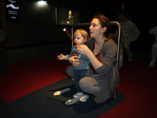 Nils und Sabine im virtuellen Dirigent