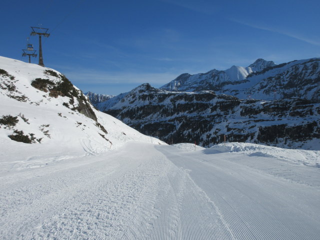Abfahrt Grünsee
