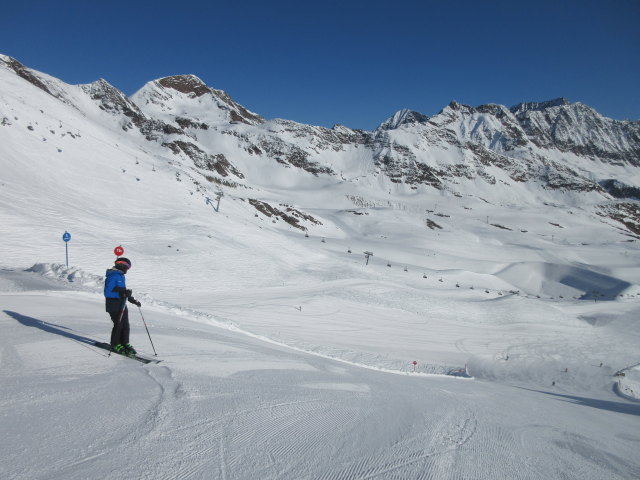 Stefan auf der Eisjochzunge-Abfahrt
