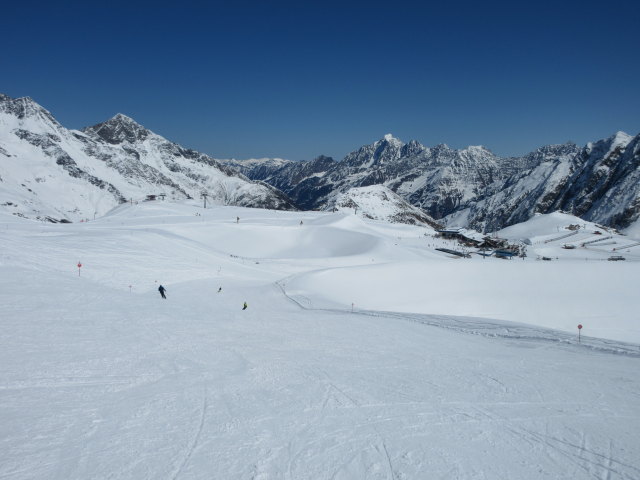 Daunfernerschuss-Abfahrt