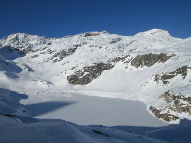 Wei&szlig;see von der Abfahrt Gr&uuml;nsee aus