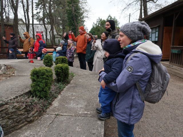 Nils und Sabine bei den Modelltruckern