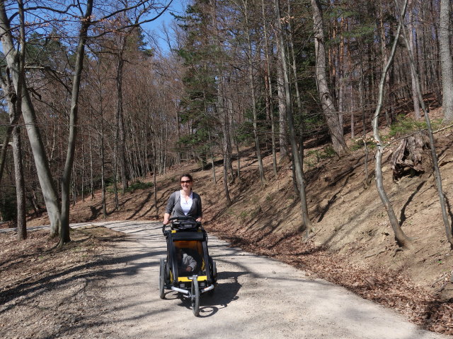 Nils und Sabine zwischen Kleintiergehege und Schacherplatz