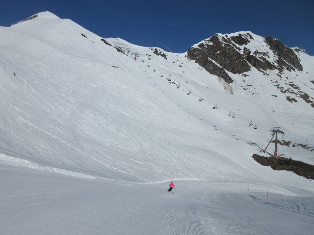 Melanie auf der Seekareckpiste