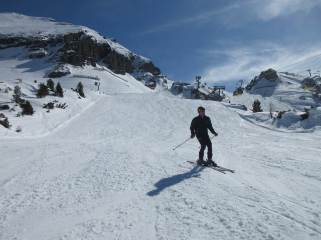 Frank auf der Zehnerkarpiste