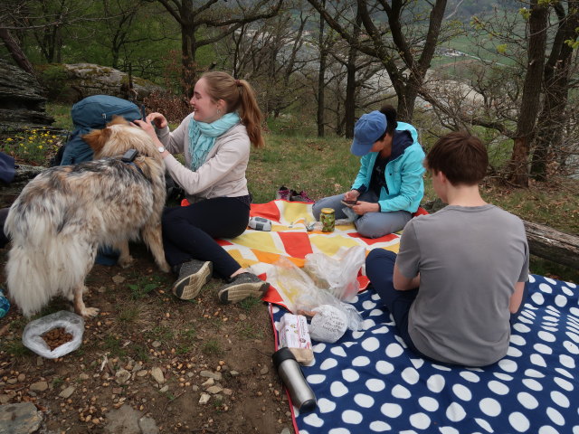 Katja Lin, Sonja und Tim zwischen Mieslingtal und St. Michael