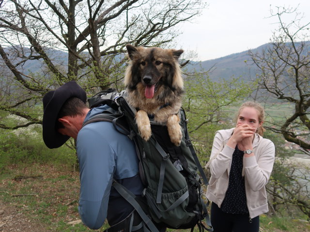 Stefan und Katja Lin am Welterbesteig zwischen Mieslingtal und St. Michael