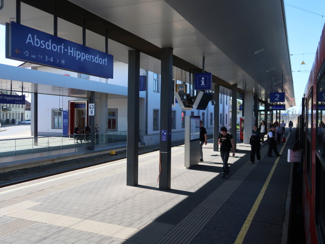 Bahnhof Absdorf-Hippersdorf, 183 m