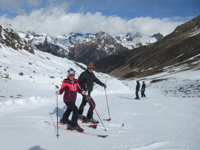 Melanie und Frank im Velilltal (21. Apr.)