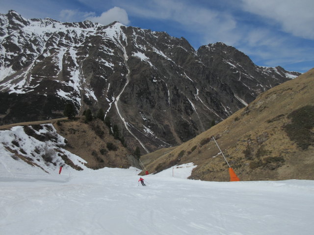Melanie auf der Piste 40 (21. Apr.)