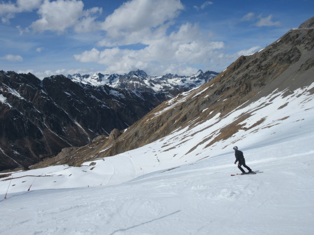Frank auf der Piste 40 (22. Apr.)