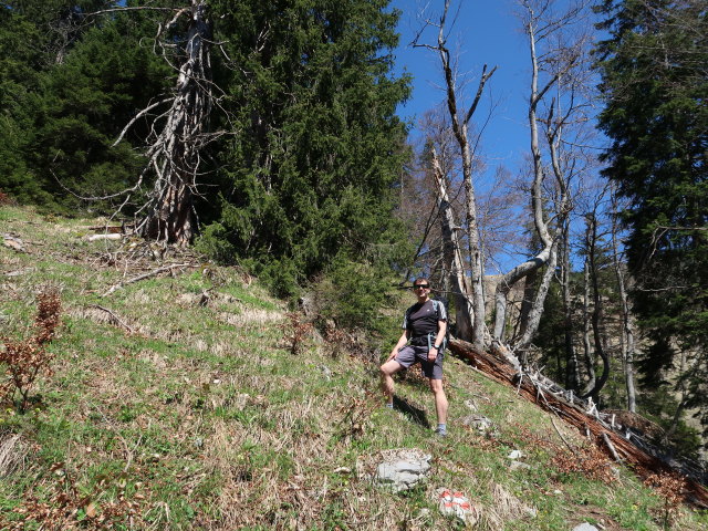 Ronald zwischen Seisenalm und Gro&szlig;em Maiereck