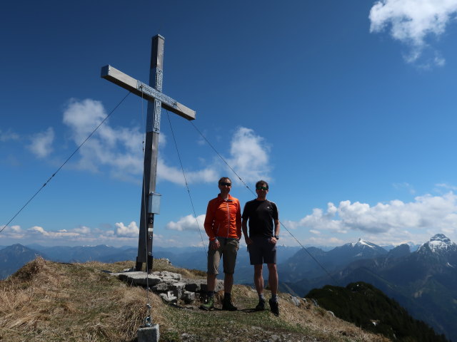 Ich und Ronald am Gro&szlig;en Maiereck, 1.764 m