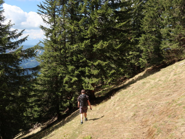 Ronald zwischen Gro&szlig;em Maiereck und Sauboden