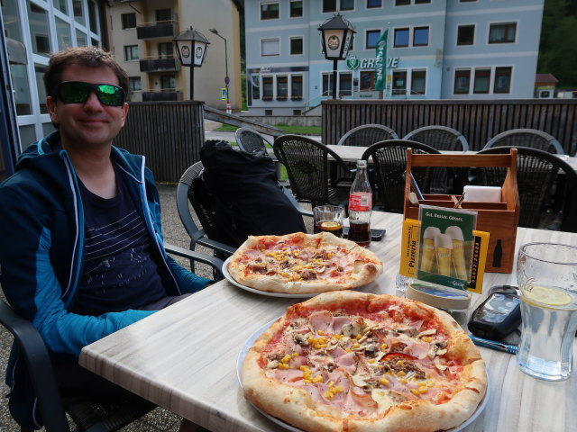 Ronald im Restaurant Ivo