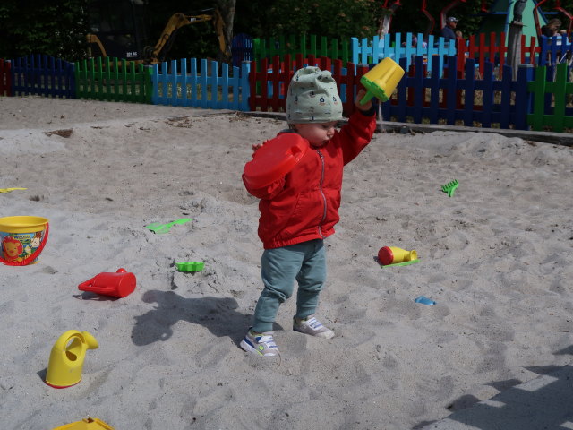 Nils im Sommerland Sjælland in Nørre Asmindrup (18. Mai)