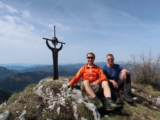 Ich und Mario am Gro&szlig;en Wildkamm, 1.874 m