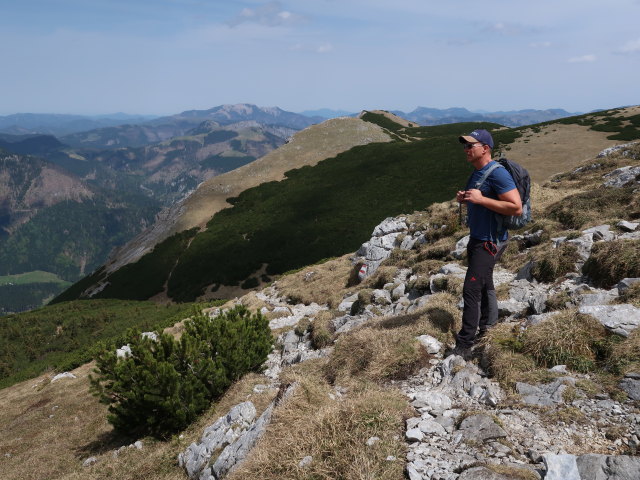 Mario zwischen Gingatzwiese und Hoher Veitsch