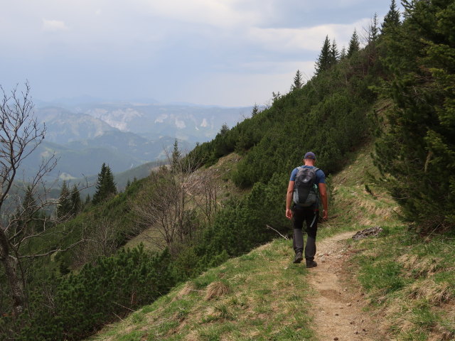 Mario zwischen Gingatzwiese und Sohlenalm