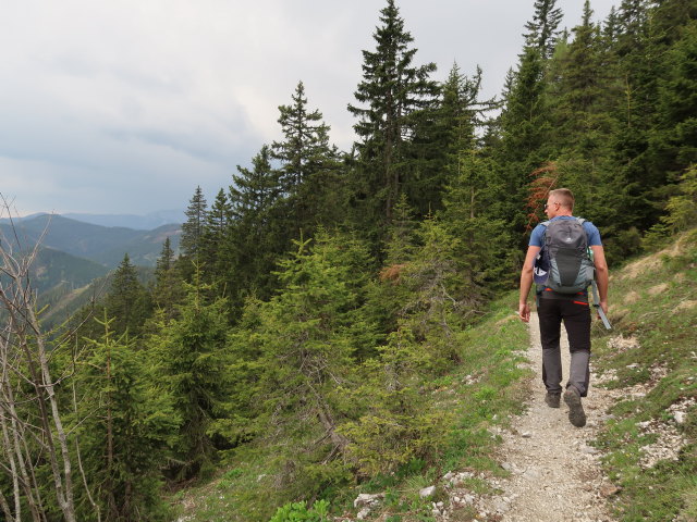 Mario zwischen Gingatzwiese und Sohlenalm