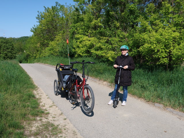 Nils und Sabine zwischen Hautzendorf und Unterolberndorf