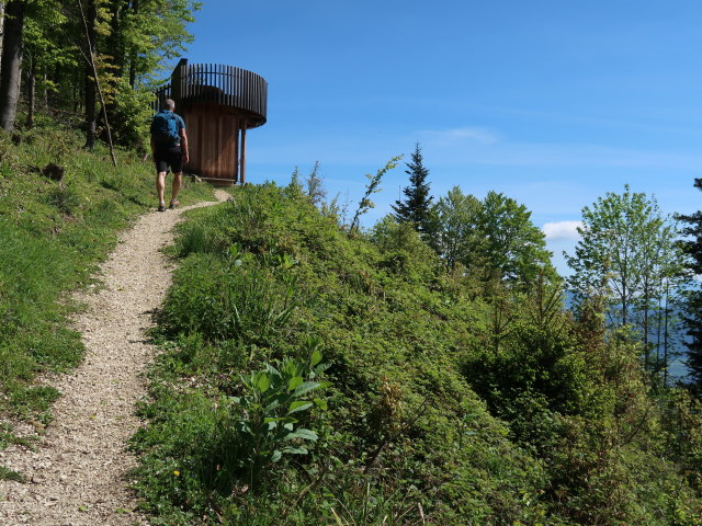 Frank bei der Aussichtsplattform Hollerberg