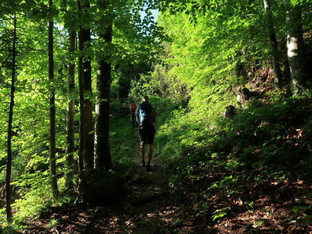 Melanie und Frank zwischen Strobl und Brustwand