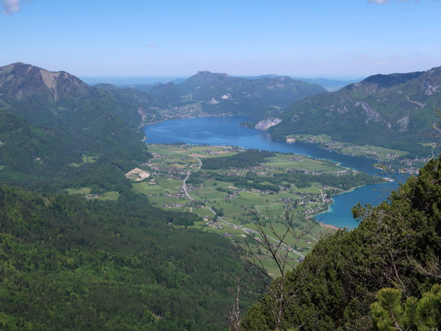 Wolfgangsee vom Sparber aus