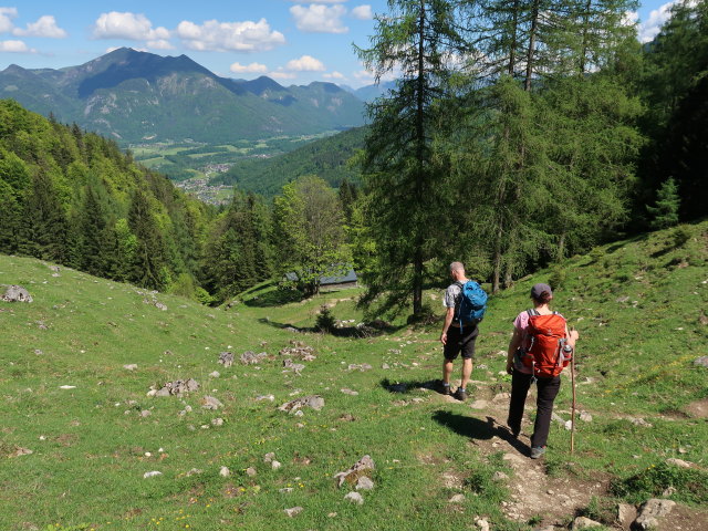 Frank und Melanie zwischen Sparber und D&uuml;rntalalm